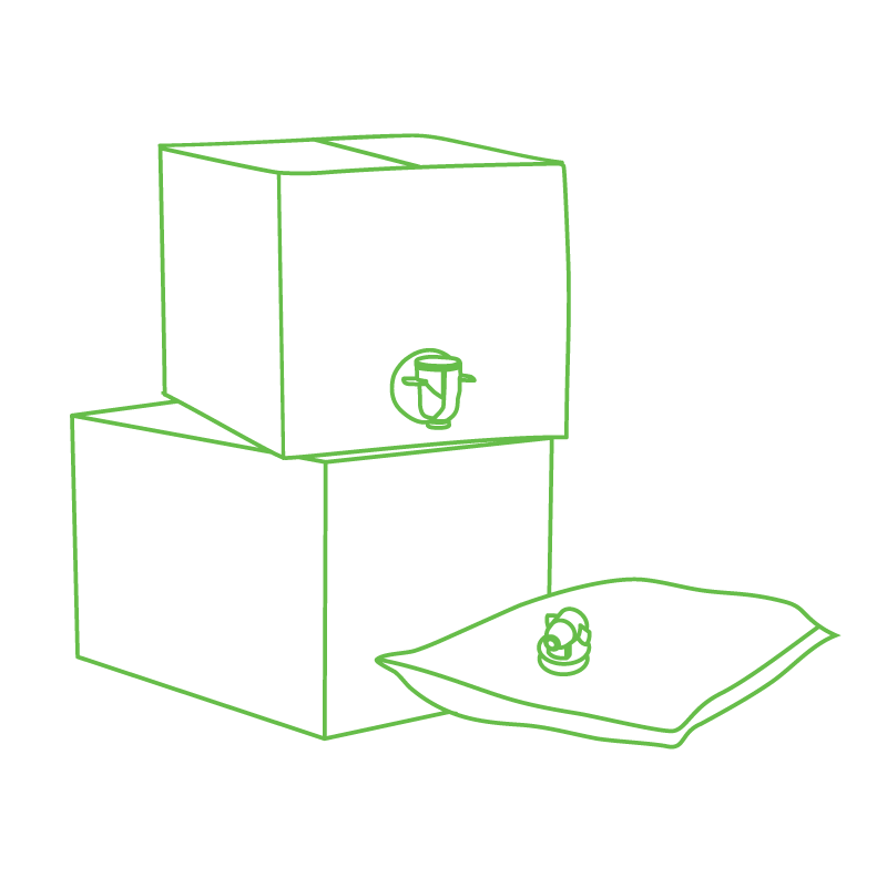 Bag-in-Box pakuotė